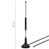 Antena 4G LTE exterior QOLTEC 5 dBi 600–2700 MHz conector SMA cable de 3 m