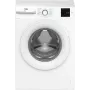 Lavadora BEKO BM3WFSU37013WW, 7 kg, clase energética A, 49,6 cm, 1000 rpm, motor inverter, Steam Cure