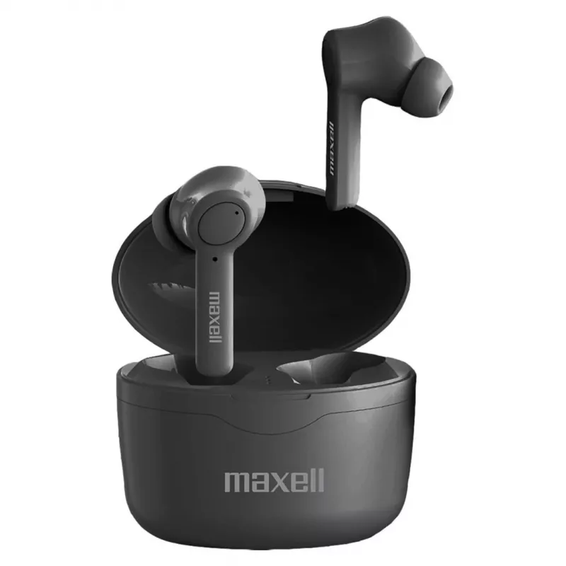 Maxell Bass 13 Sync Up Auriculares inalámbricos Bluetooth in-ear con estuche de carga negro