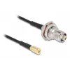 Cable de antena Delock conector hembra TNC a conector macho SMB RG-174 20 cm (90724)