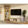 Mueble de TV MALWA 120, roble Artisan/cashmere