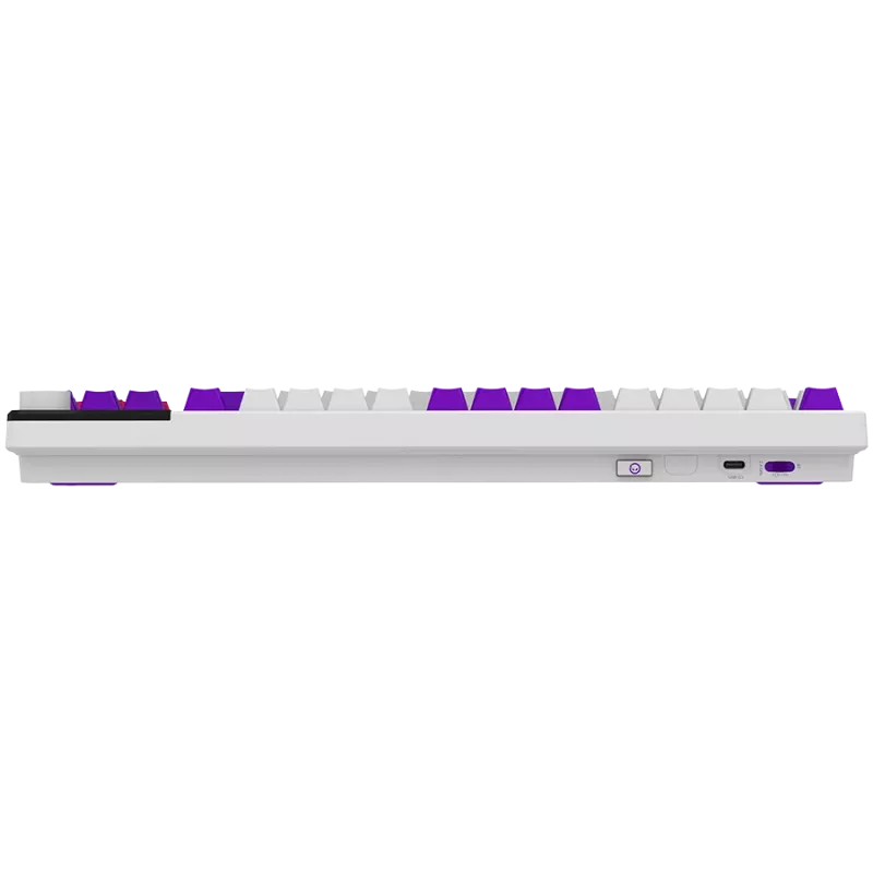 LORGAR KBP70TKLW, teclado gaming mecánico inalámbrico TKL Pro, blanco, distribución EN