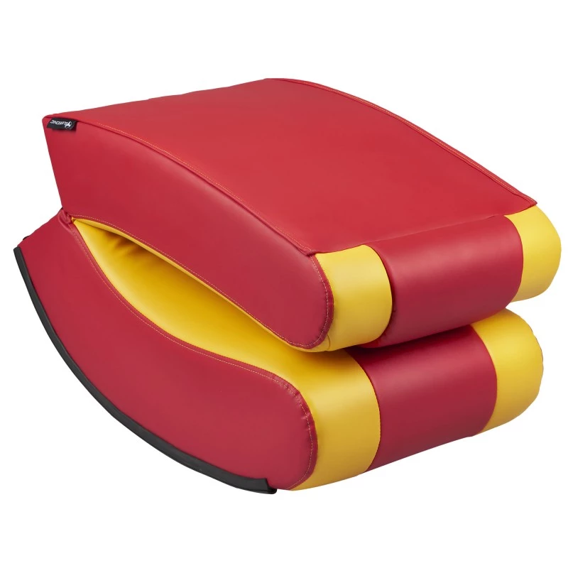 Silla gaming para consola Subsonic SA5610-H1 asiento acolchado rojo amarillo