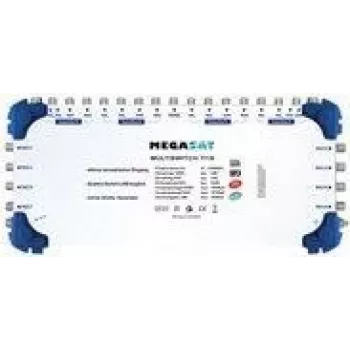 Multiswitch Megasat 17/8 conmutador multisatélite para señales de satélite y terrestres, modelo 0600154