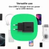 Fuente de alimentación Green Cell PowerSource Solo30 30W negra — cargador USB-C de un solo puerto