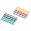 Clip de codificación por colores Digitus A-CC-M varios colores PVC 100 uds.
