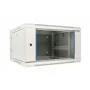 Armario rack de pared Extralink 6U 600x600 AZH Gris Montaje en pared, tipo pivotante