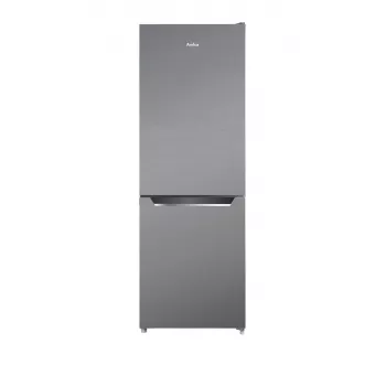 Frigorífico-congelador AMICA FK2425.4UNTX(E) independiente 277 L total, congelador abajo 74 L, inverter, plata, 1593×540×550 mm