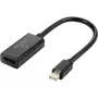 Renkforce Cable adaptador Mini-DisplayPort a HDMI-A hembra 0,55 m Negro RF-5947252 contactos dorados Cable DisplayPort (RF-5947252)
