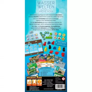 Arche Nova: Water Worlds, expansión de juego de mesa