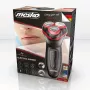 Afeitadora rotativa para hombre Mesko MS 2926 con recortadora negra, roja