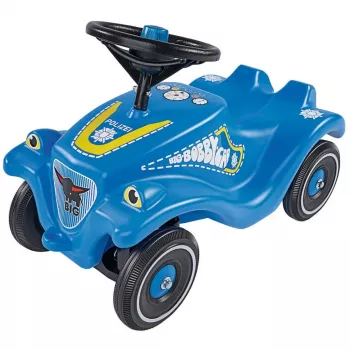 Correpasillos Simba-Dickie BIG Bobby-Car Classic Police, propulsión por empuje, plástico, 4 ruedas, a partir de 1 año