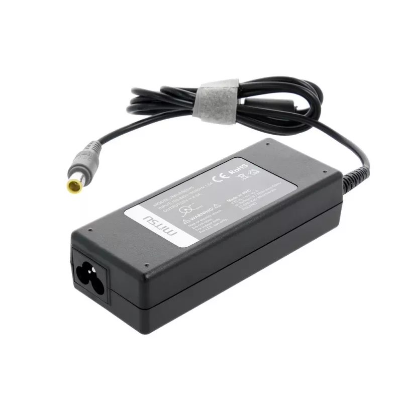Cargador para portátil MITSU 20V 4,5A (conector hueco 8,0x5,5 mm) para Lenovo