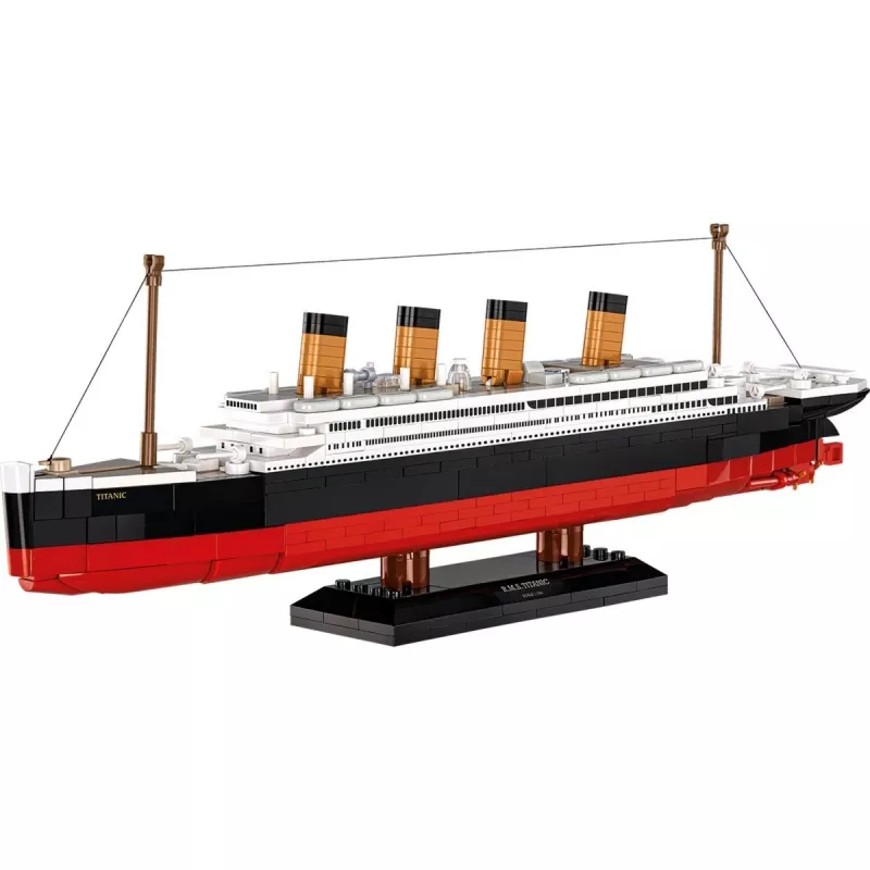 Set de construcción Cobi R.M.S. Titanic modelo 593 piezas COBI-1680 — bloques de construcción a escala