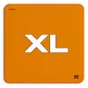 Alfombrilla de ratón gaming GLORIOUS Fnatic FOCUS3 MAX XL – tamaño XL extendido, superficie de tela, borde cosido