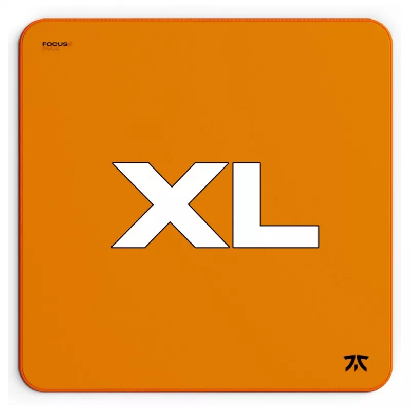 Alfombrilla de ratón gaming GLORIOUS Fnatic FOCUS3 MAX XL – tamaño XL extendido, superficie de tela, borde cosido