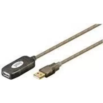 Cable USB Goobay 5 m USB 2.0 A macho/hembra