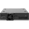 ICY DOCK - ToughArmor - MB601V5K-B - Caja de bahía extraíble para SSD U.2/U.3 NVMe de 2,5 inch PCIe 5.0 de 1 bahía para bahía de unidad externa de 3,5 inch (1 x MCIO 4i SFF-TA-1