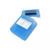 LogiLink Caja para discos duros externos 2 x 2.5, caja de protección azul, resistente a golpes y salpicaduras, con cierre (UA0132)