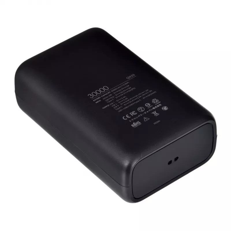Batería externa Silicon Power QX55 polímero de litio (LiPo) 30000 mAh negra