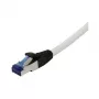 Cable de red RJ45, CAT6A 500 MHz, 1,0 m, blanco, S-STP (S/FTP), PUR (Superflex), exterior/industria, AWG26, Synergy 21 (S217747)
