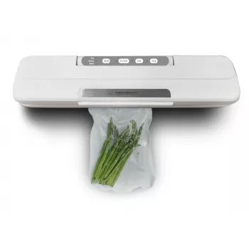 Envasadora al vacío de sobremesa ESPERANZA EKV002 — carcasa compacta de plástico, ancho de trabajo 30 cm, 110 W, blanca