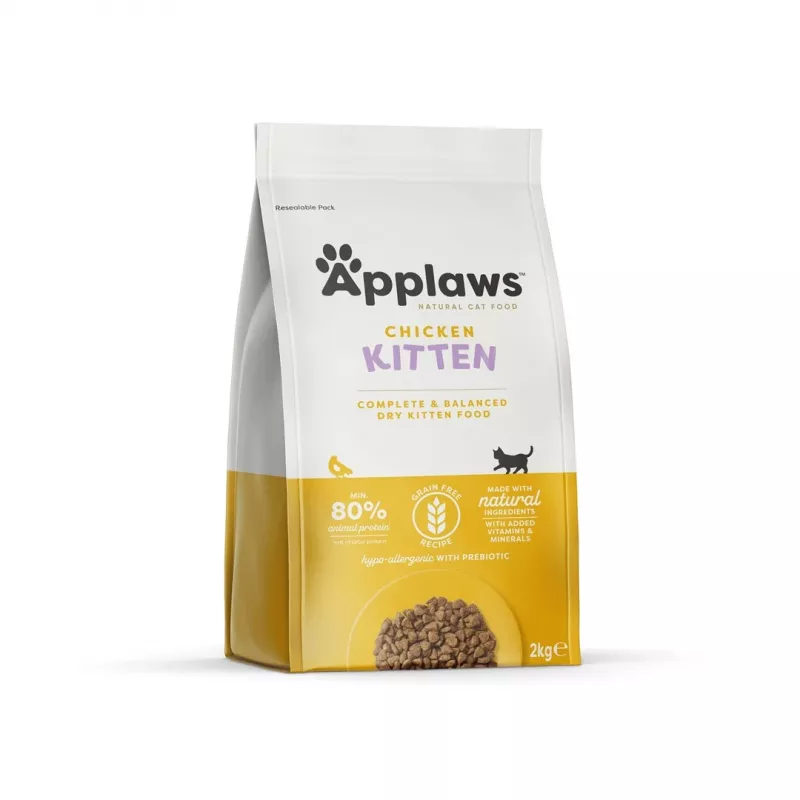 Applaws Kitten pienso seco para gatos, pollo, 2 kg