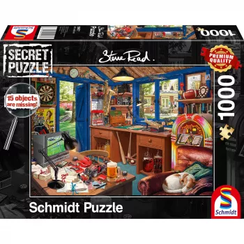 Steve Read: Secret Puzzle - Taller del padre (1000 piezas)