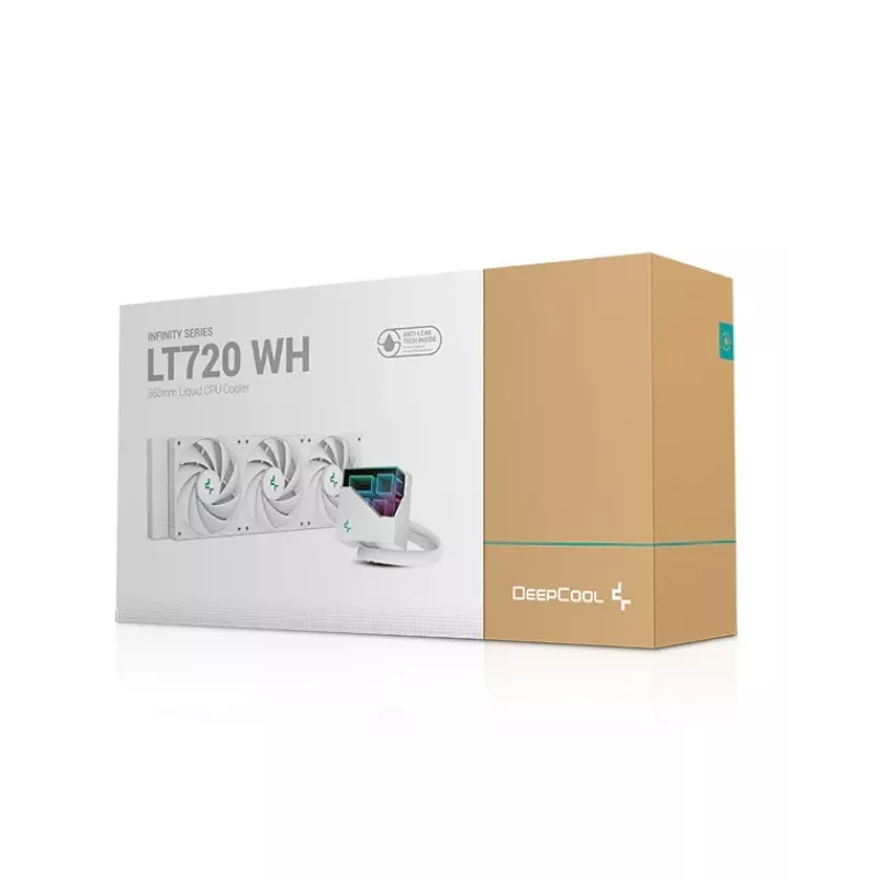 Sistema de refrigeración líquida para procesador LT720 pack de 1 blanco 120 mm