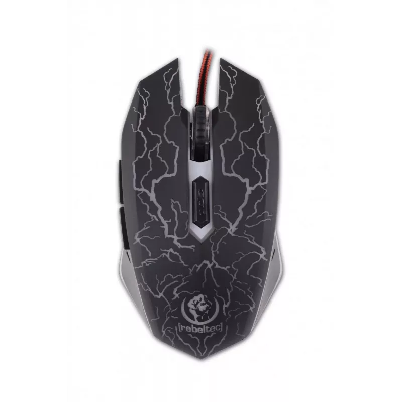 Rebeltec Diablo - Ratón - óptico - 6 botones - con cable - USB
