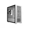 Cooler Master Elite 301 Lite caja de PC Micro-ATX torre, panel lateral de cristal templado, blanca