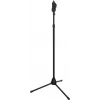 Pie de micrófono Omnitronic MS-3 con varilla, negro