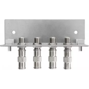 Axing QEW 4-12 Abrazadera de puesta a tierra de una fila Puesta a tierra y equipotencialidad según EN 6 (QEW00412)