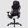 Silla gaming Onex FX8 — asiento ergonómico con espuma moldeada, regulable en altura e inclinable, negro/rojo/blanco