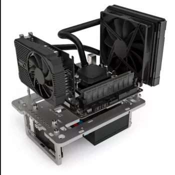 Streacom Benchtable BC1 Mini V2 Titan — banco de pruebas compacto con compatibilidad ATX