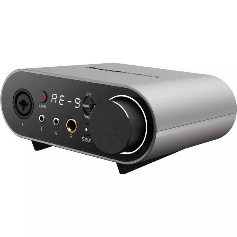 Tarjeta de sonido Creative Labs SoundBlaster AE-9 — reproducción y grabación de 32 bits / 384 kHz