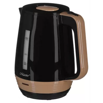 Hervidor de agua eléctrico Maestro MR-033 1,7 l 1850–2200 W, carcasa de plástico, apagado automático, protección contra sobrecalentamiento, tapa con pulsador, asa ergonómica