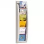 Paperflow Portapapeles QUICK BLICK 4062.02 — Organizador de sobremesa con 5 compartimentos, gris