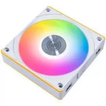 Ventilador de caja 120mm Lian Li UNI FAN CL Wireless — Blanco, control RGB inalámbrico, compatible con Daisy-Chain