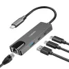 Hub USB 3.2 Gen1, 3 puertos con Ethernet 2,5G