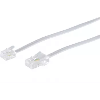 Cable modular RJ ISDN conector Western 8/4 ShiverPeaks 70253-W