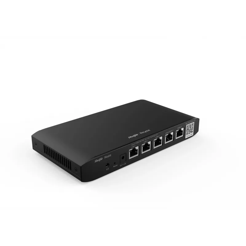 Ruijie Reyee RG-EG105G-V3 router VPN gestionado en la nube, 5 puertos Gigabit (1x WAN, 3x LAN, 1x LAN/WAN), hasta 2 WAN