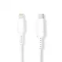 Nedis Cable USB-C a Lightning de 2 m para iPad, iPhone, iPod, Blanco