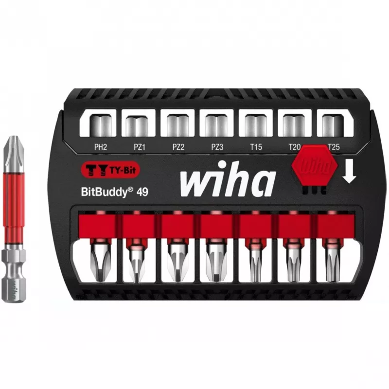 Set de puntas Wiha BitBuddy TY 49 mm