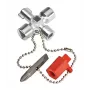Llave para armarios eléctricos Knipex 00 11 02
