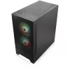 Set de caja PC Silentware Flow 100 ARGB MESH — 2×140 mm frontal, 1×120 mm trasero