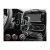 Soporte activo para coche DELOCK 66939 para teléfonos móviles — soporte con ventosa, negro/gris, compatible con carga inalámbrica