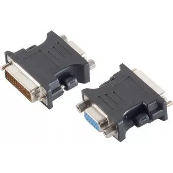 Adaptador de conector macho DVI-D a conector hembra VGA S/CONN SI-77416-2