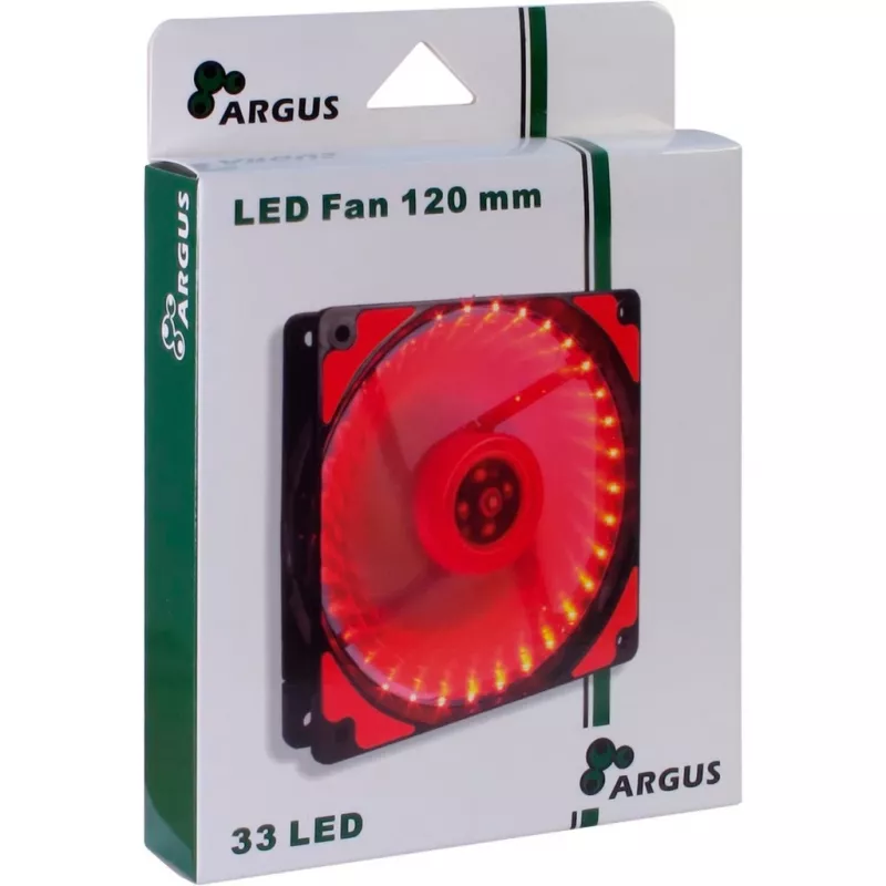 Ventilador de carcasa INTER-TECH Argus L-12025 120mm - negro