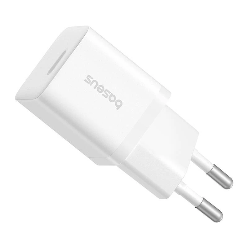 Baseus P10110909213-00 Cargador de red USB-C GaN5 mini 25W Blanco